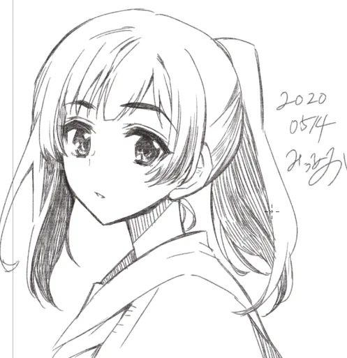らくがきの澪ちゃん 