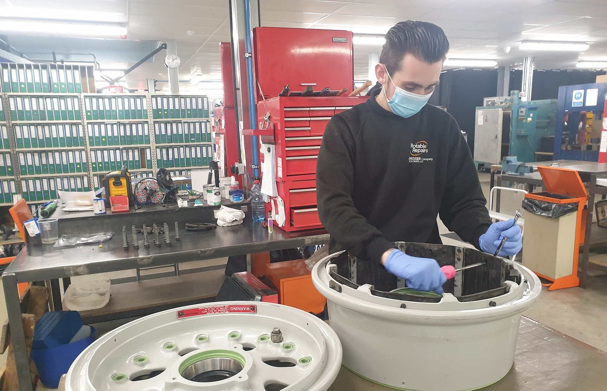 Rotable_Repairs's tweet image. Rotable Repairs helping to keep our nations and customers essential air services, ambulance flights, air post and freight in the air, and just as importantly landing safely at its destination. #aircraftwheels #aircraftmaintenance