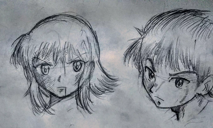 オリキャラ二人 
