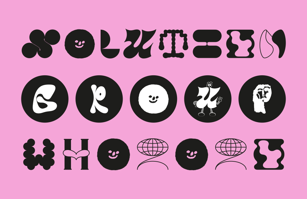 Solution Group looking cool here all decked out in the font 'Group' This new font is the collaborative effort of 37 typographers and lettering artists from around the globe to raise funds for the WHO during the coronavirus crisis. Buy it here group-font.com #type #fonts