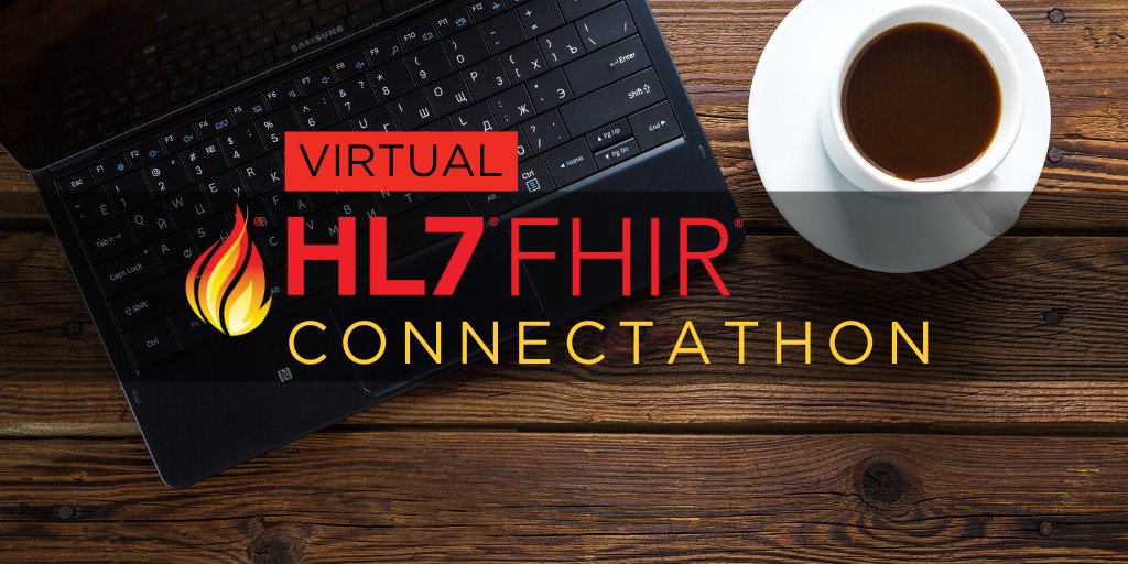 HL7's tweet photo. Looking forward to fantastic day at the virtual #HL7 #FHIR Connectathon! Let's get our hands dirty and help evolve #FHIR! https://t.co/uNjuA2SpCe #healthIT #interoperability #HL7FHIR @AEGISnet @ONC_HealthIT https://t.co/gQYDUe3e60