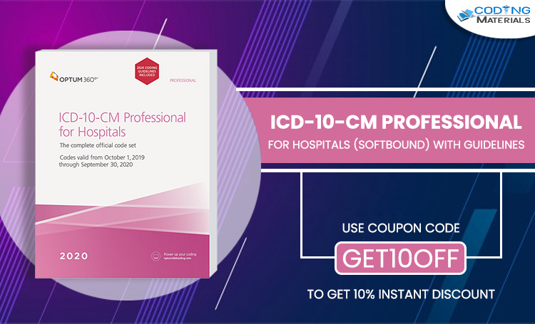 CodingMaterials's tweet image. Get 10% Discount in stack of 2020 ICD-10-CM Professional for Hospitals - (Softbound with guidelines only at $109.95.
Order Now: - lnkd.in/g662VQz
#medicalcodebook #medicalcode #medicalbilling #medicalbiller #software #icd10code # medicalbiller #medicalcoder #bulkorder