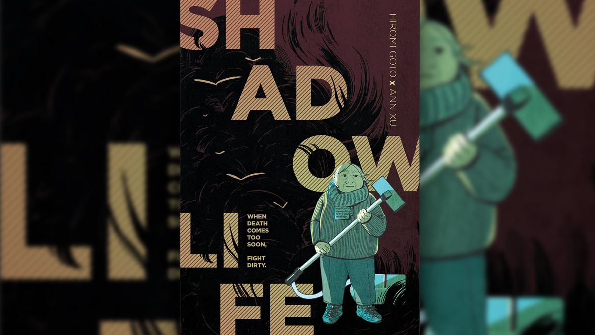 01FirstSecond's tweet photo. Kumiko makes her fate.
The 76-year-old widow slipped out of the nursing home and has enjoyed a new life in her bachelorette apartment. The shadow dog haunting her? In the vacuum. See the cover for #ShadowLife from @hinganai & @epershannd, out winter '21! #FirstSecondHasYouCovered https://t.co/D57D1G6dY6