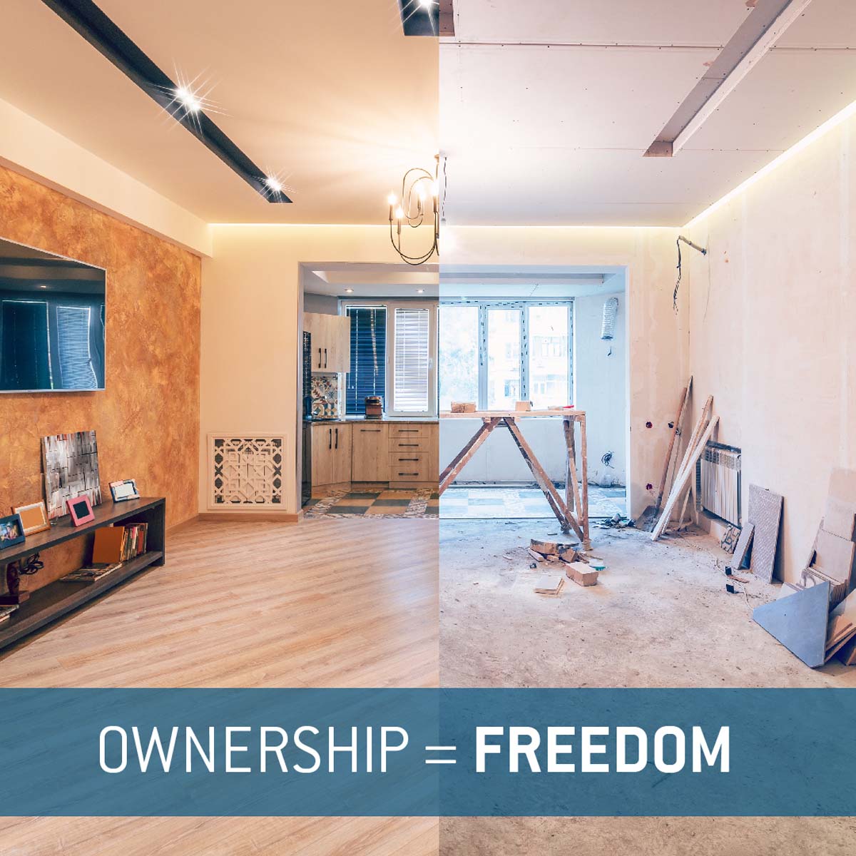 amglenders's tweet photo. Whether you need to knock down a wall for a bigger bedroom, or re-tile a bathroom to match your aesthetic, owning the space means you have the freedom to do it. No asking permission, and no waiting for landlords. Let’s get started today! Call us 407-856-5622. https://t.co/xloqTkDUnL
