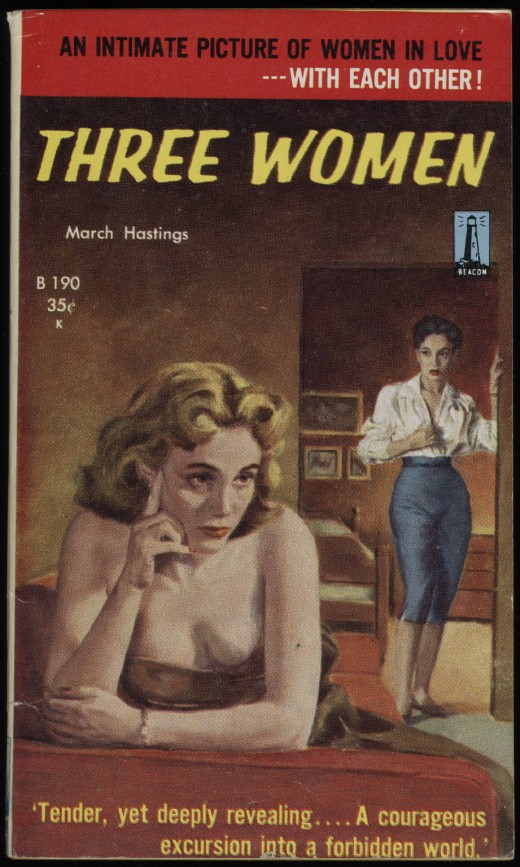 Lesbian Pulp Bot tweet media