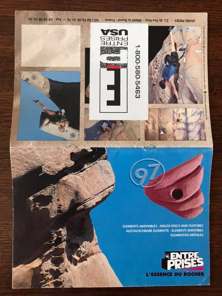 Entre_Prises's tweet photo. Down the memory lane! A catalog from year 1997 π
A legacy to be cherished π€
Bringing climbing to everyone since 1985 π€
.
.
.
#throwbackthursday #EPbuilt #EPwalls #climbingwalls #sportclimbing https://t.co/tJXzl8khFh