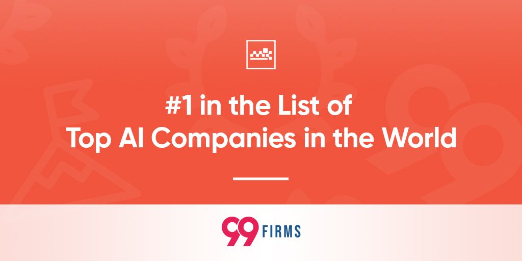 master_of_code's tweet photo. Master of Code Global is thrilled to be recognized as #1 in the list of 99Firm’s Top #AI #Companies in the World 2020. 
Check out this list to see how we’re leading the industry: https://t.co/sdTGJ47eWr

#recognition #masterofcode #MOCglobal #AILeaders #ArtificialIntelligence https://t.co/0bLtwFhMac