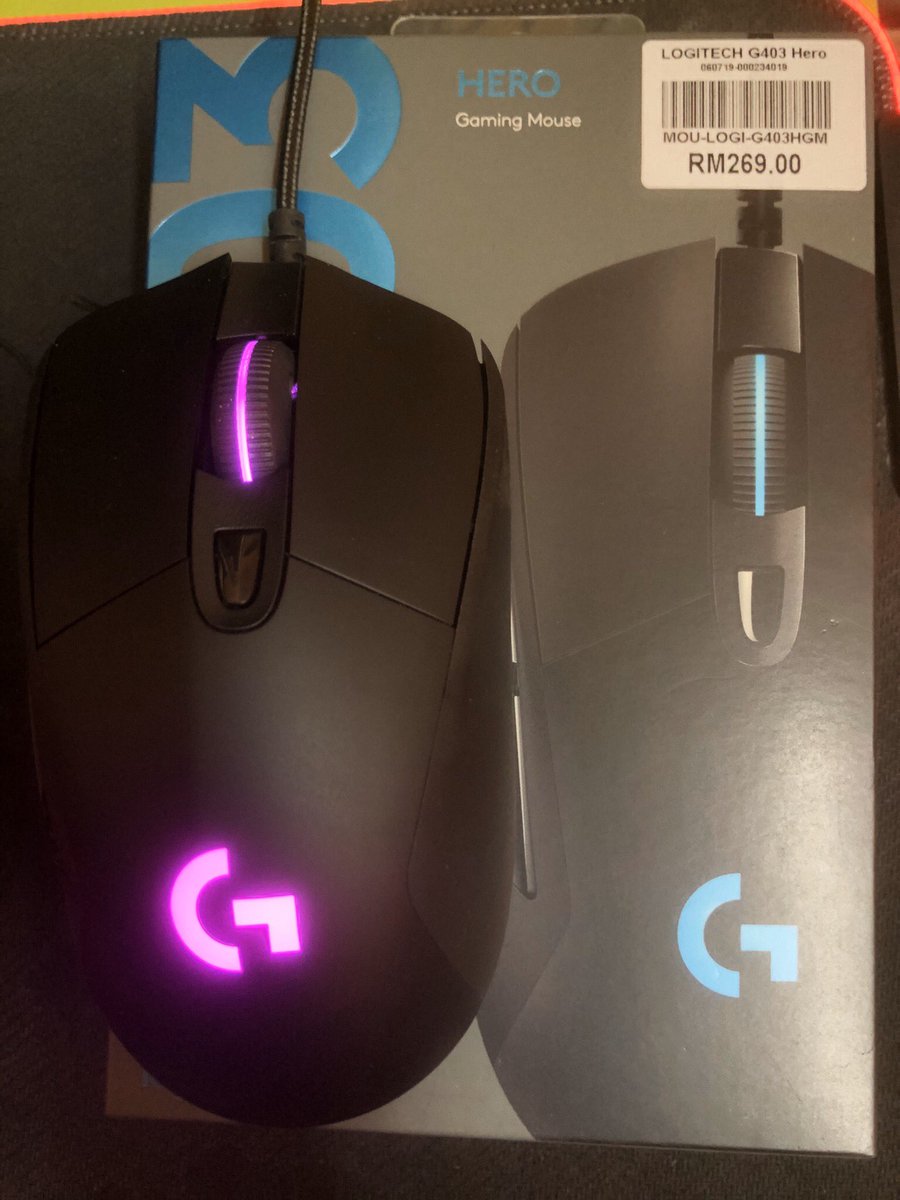 MrSocratez's tweet image. Barang baik nak dilepaskan. 

Logitech G403 Hero Gaming Mouse
Logitech G331 Gaming Headset
Condition 10/10 (mira filzah)
Price rm400 combo deal
Reason jual sbb salah beli😅
COD LRT kinrara BK5  #Logitechmouse #LogitechHeadset #zalitun