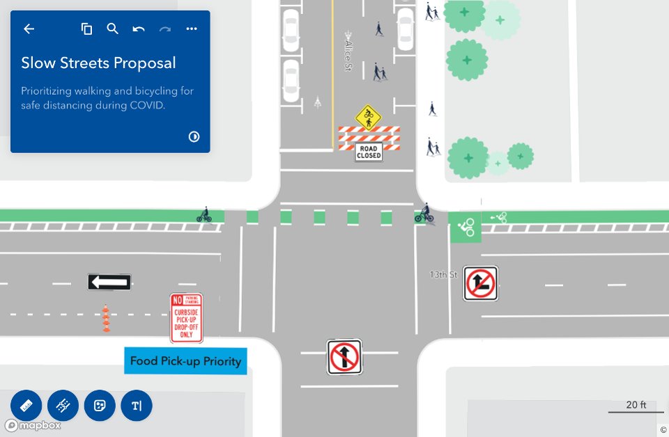 grescoe's tweet photo. (Good round-up of distancing measures in global cities)
In A Pandemic, Transportation Ushers In A New Age Of Agile Experimentation https://t.co/cdGRoHxzIu https://t.co/pBGyNvHDlG