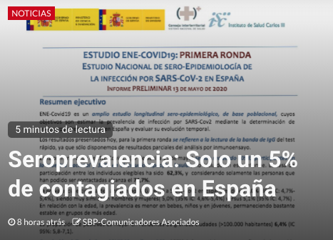 SoloBuen's tweet photo. ¡No hay inmunidad de rebaño!
El estudio de seroprevalencia demuestra que menos del 5% de la población se ha contagiado.
Faltan anticuerpos y la desescalada continúa

Te lo contamos aquí 👇
https://t.co/vJG8uKriU9
#seroprevalencia #COVID19 #COVID #SoloBuenPeriodismo #SBP_CA https://t.co/Lm84ZIKFED