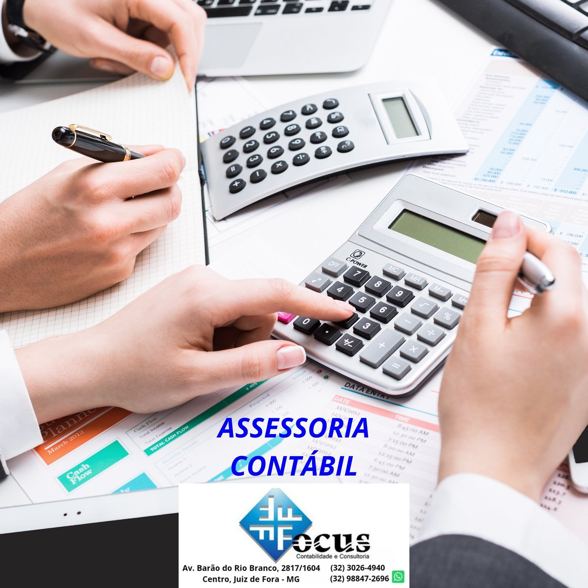 FocusContabili2's tweet photo. A Focus presta assessoria contábil para empresas de todos os tamanhos.Temos a solução para a sua empresa atravessar a crise econômica com mais tranquilidade.
Venha conversar com a Focus, você vai se surpreender.
#focuscontabilidade #emprego #fiscal #impostoderenda https://t.co/Jg2Kf6g6Eg