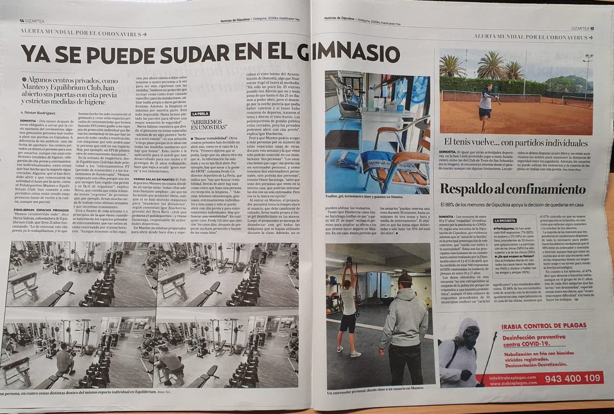 manteokiroldegi's tweet photo. Ya puedes venir con tu entrenador personal y cita previa al gimnasio de Manteo!! 
🏋🏻‍♀️🏋🏼🏋🏻‍♂️
Gracias @NotGip ! https://t.co/39APGjXXz6