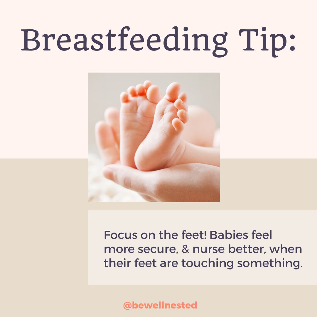 bewellnested's tweet photo. Not only are those tiny feet adorable and fun to hold, you'll  also make baby feel more secure while doing so! https://t.co/kWnQOALhE8