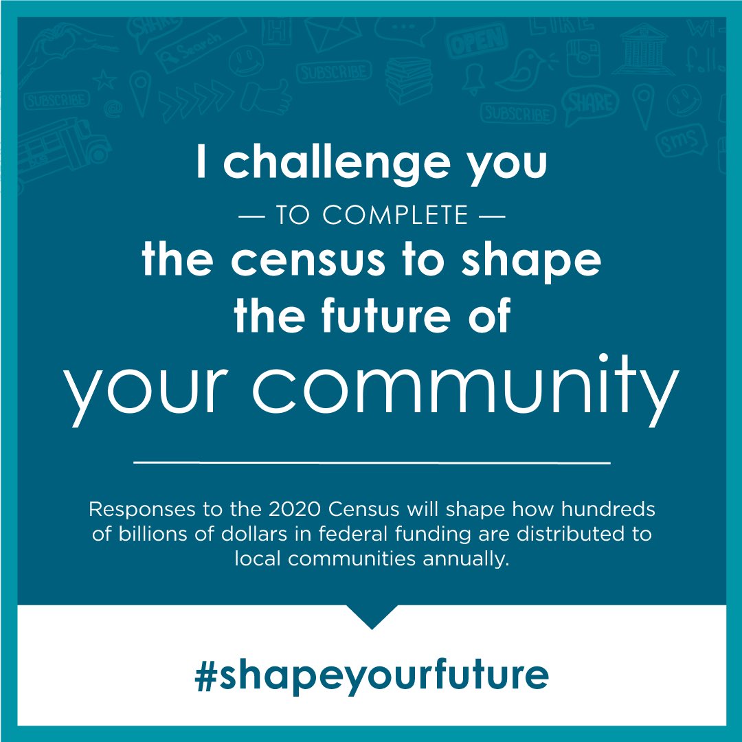 CityofConyersGA's tweet photo. #2020Census determines funding for communities based on their participation in many areas: roads/infrastructure 🚧, education 📚, healthcare 🩺, public safety 👮‍♂️ &amp; more! We can’t do it without you. Please complete the Census today. #shapeyourfuture #everyonecounts #georgiacounts https://t.co/1AgejevYVr