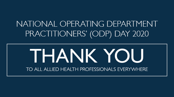 Today we're celebrating National #ODPDay - recognising all Operating Department Practitioners for their dedication, compassion and attentiveness to patient care 💙