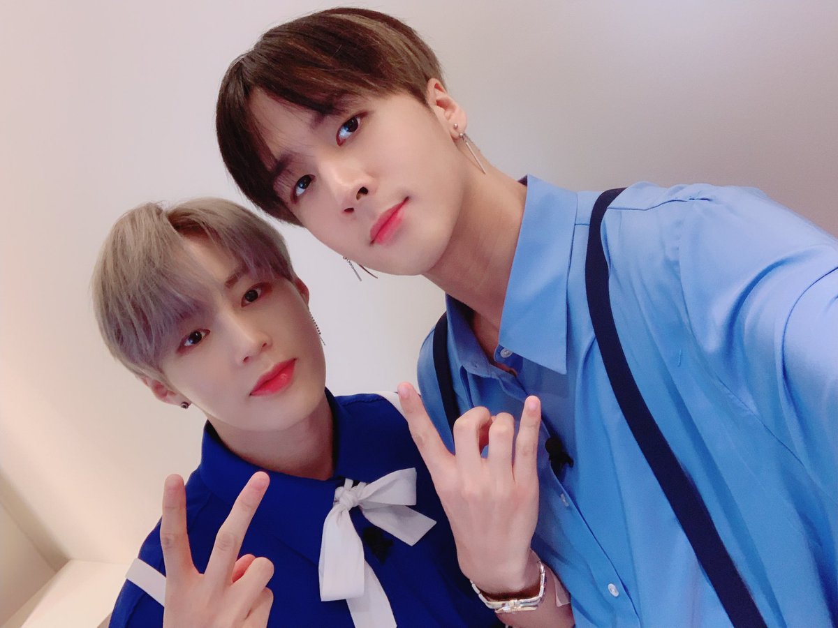 Sungwoon (soloist/Hotshot) and Ravi (Vixx)