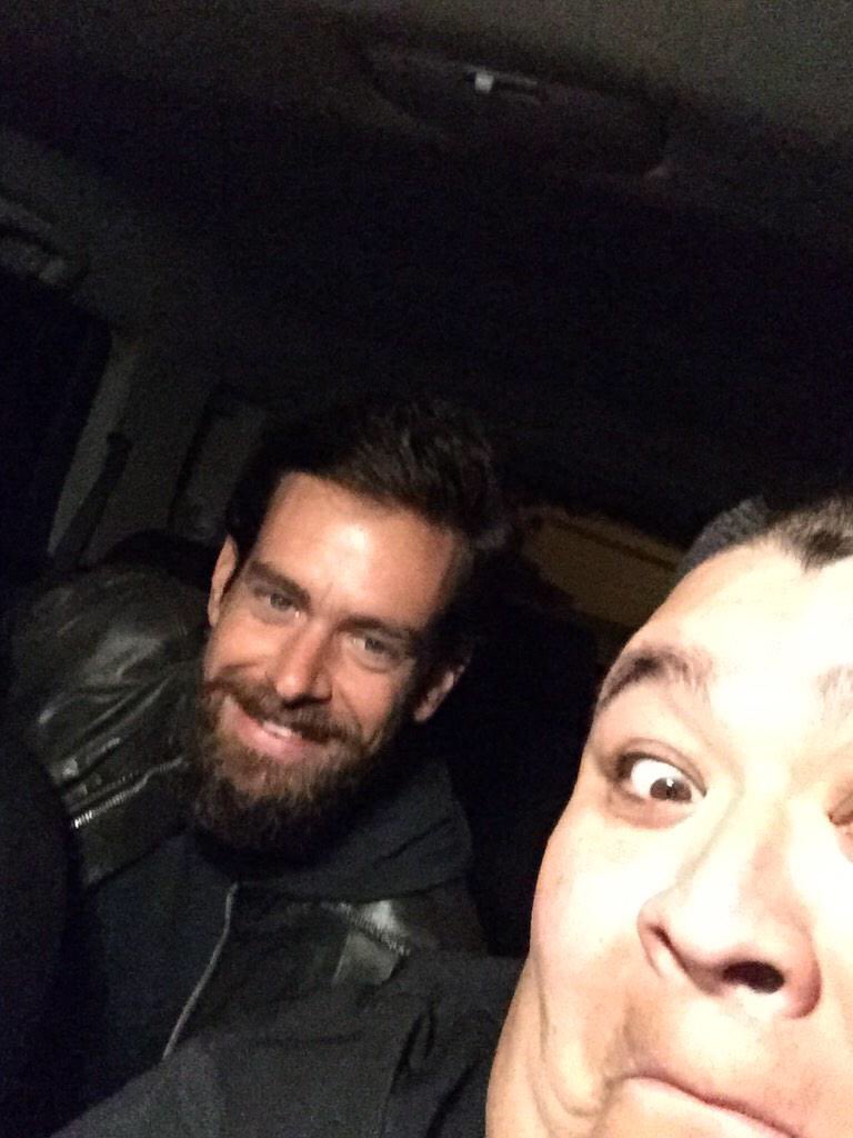 tiny1969's tweet photo. @jack #ThrowbackThursday good morning... Have to say highlight of my #uber career so far getting to drive you ..To this day passengers in the Bay Area ask “have you ever driven anyone famous” yes Jack D .. “no way” #tinyuberdriver https://t.co/3lGqadRbpI