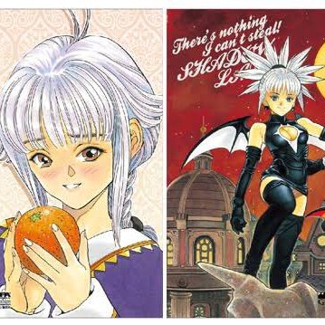 アイミ（シャドウレディ） アメコミ風のVジャンプ版・日本のコメディ