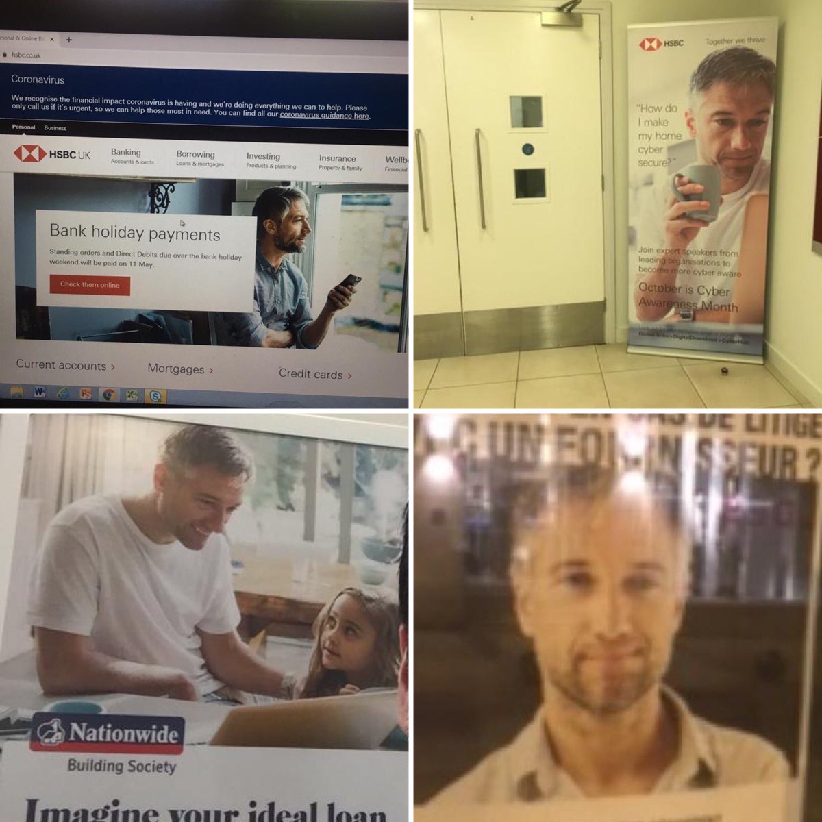 Hmmm who shall I #bank with? Should I get a loan with #nationwide a mortgage with #hsbc or maybe their #CyberSecurity or insurance with #societegenerale ?