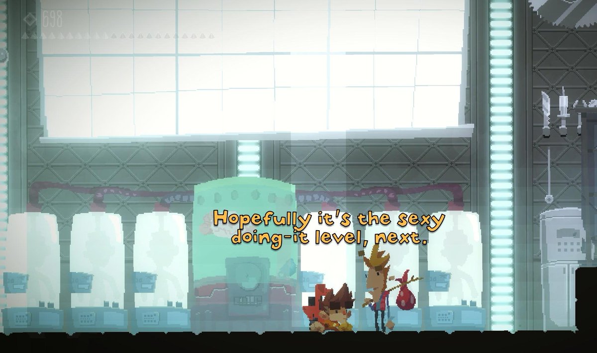 "LAIR of the CLOCKWORK GOD" continues to be available:

9️⃣9️⃣% Recommended reviews on Steam
8️⃣4️⃣ on Metacritic
😙👌 Sublime gameplay, and genuinely funny

PLAY IT NOW, before the heatdeath of the Universe consumes us all.

store.steampowered.com/app/1060600/La…