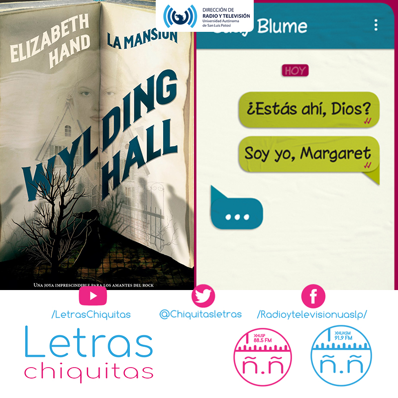 ChiquitasLetras's tweet image. Si se perdieron nuestro #EpisodioChiquito #AsteroideB612 #LetrasChiquitas 

Letras Chiquitas Ep 30 . La Mansión Wylding Hall y ¿Estás Ahí Dios?, #SoyyoMargaret

Lo puedes escuchar aquí:
spoti.fi/2LjQR3q

ñ.ñ