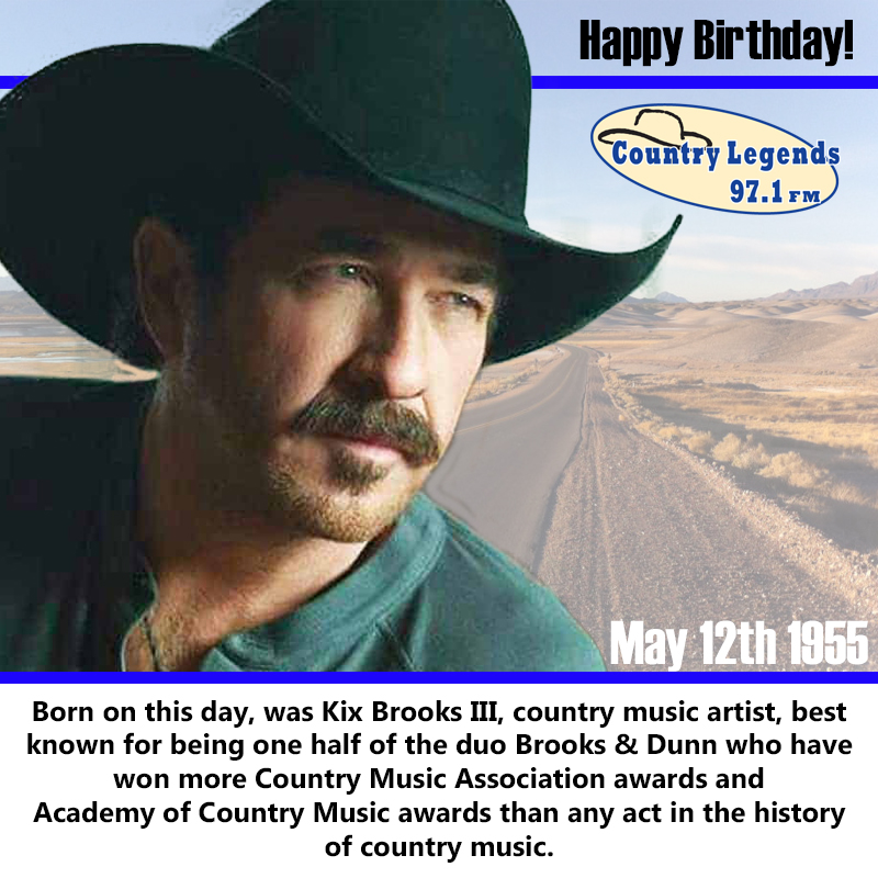 Happy Birthday Kix Brooks !
 