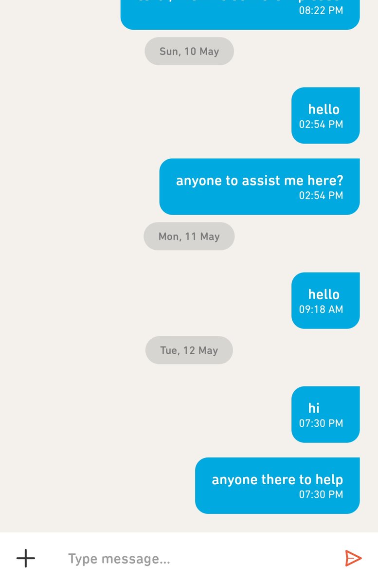 iTweetard's tweet photo. Another day of useless customer service, atleast respond to my messages from a week back habibi @EmiratesNBD_AE @LivBank https://t.co/Xc6Hsc4G8d