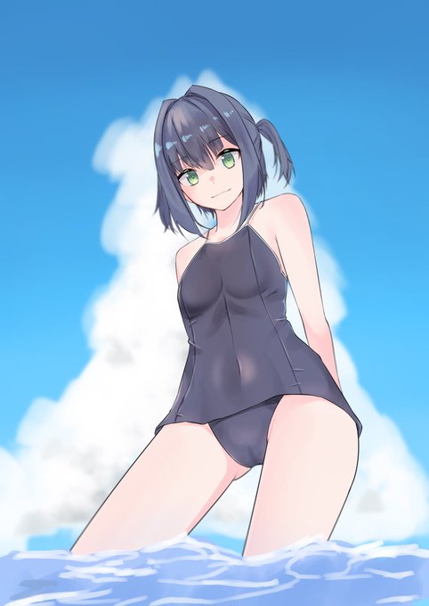 スク水が描きたかっただけ
まだまだ練習が必要だネ 