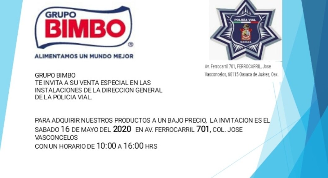 MaximilianoJMdH's tweet photo. El TÉCNICO ELECTRICISTA DE @PolVial_GobOax Y DEJAR DE SER NEGOCIO EL OPERATIVO ALCOHOLÍMETRO, AHORA COMO MIL CHAMBAS SE ESTRENÓ COMO SOCIO DE @BimboMx CON BUENA COMISIÓN. @VitoArturo @FORTINOBUSTAMA1 @MexRoja @miguel_danteF @crisaor33 @nssoaxaca @heyoaxacamx @SIDISSP_GobOax https://t.co/ifXJeIKAid