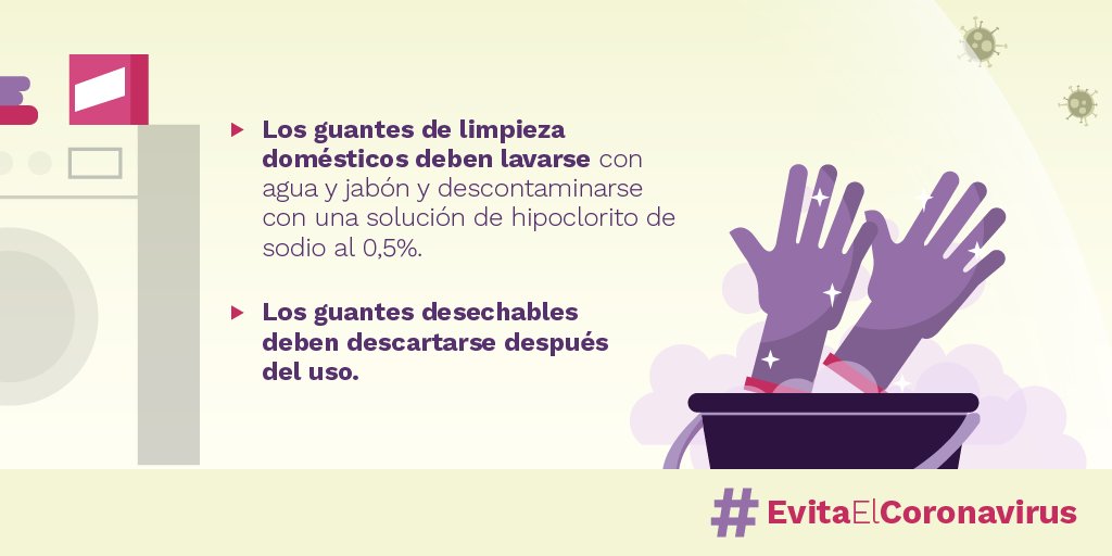 MinSaludCol's tweet photo. Si tienes síntomas respiratorios, fiebre o fuiste diagnosticado con COVID-19, sigue estas recomendaciones para desinfectar tu hogar y #EvitaElCoronavirus https://t.co/R75FTGr0iU