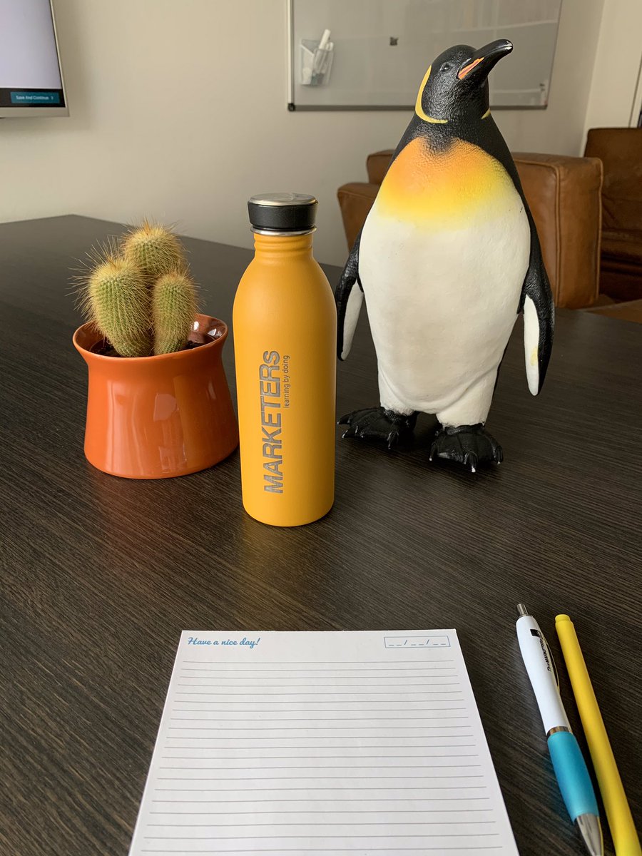 Qui siamo ufficialmente pronti 🐧 #MakeIT20 <a href="/GThepenguisher/">George thePenguisher</a>