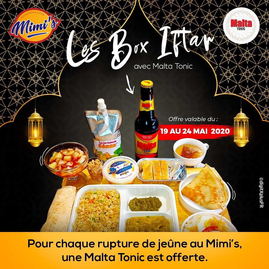 Mimi_ChiChi1's tweet image. On avait décidé d&apos;offrir une boisson chaude au choix mais mais mais.. Malta tonic a monté les enchères! 
Donc pour la dernière semaine de jeûne vous aurez une boisson chaude et une malta tonic sur chaque commande de #IftarBox sur place!  Elle est pas belle la vie? 🤤