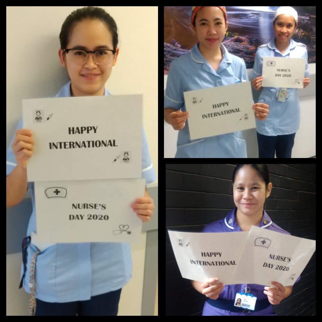 RWT_NurseEd's tweet photo. As it's International Nurses' Day, the Nurse Education Team would love to share some photos of our amazing international nurses that currently work at the Trust. We're so proud of everything that they have achieved! @RWT_NHS #InternationalNursesDay2020 #ournursesarestars https://t.co/oaU09M0EIr