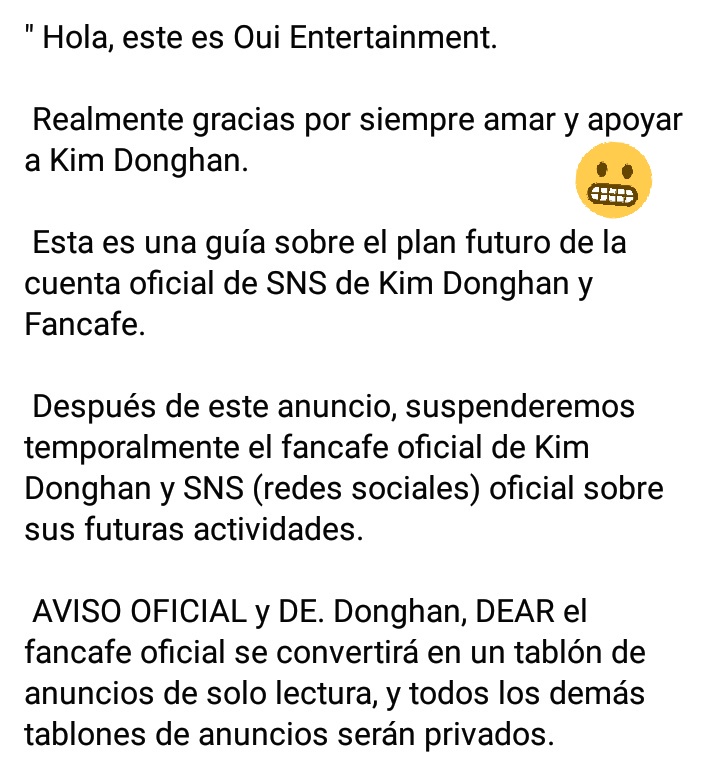 DongHan_Arg's tweet photo. |Fancafe| 200512 #동한 #김동한 #KIMDONGHAN #D_NATION || Actualización del fancafe de #Donghan.
cr: owner | via: kdh_subs
Subido y traducido por Sweet Smile - Kim Donghan Argentina https://t.co/cbCQoydL9Z