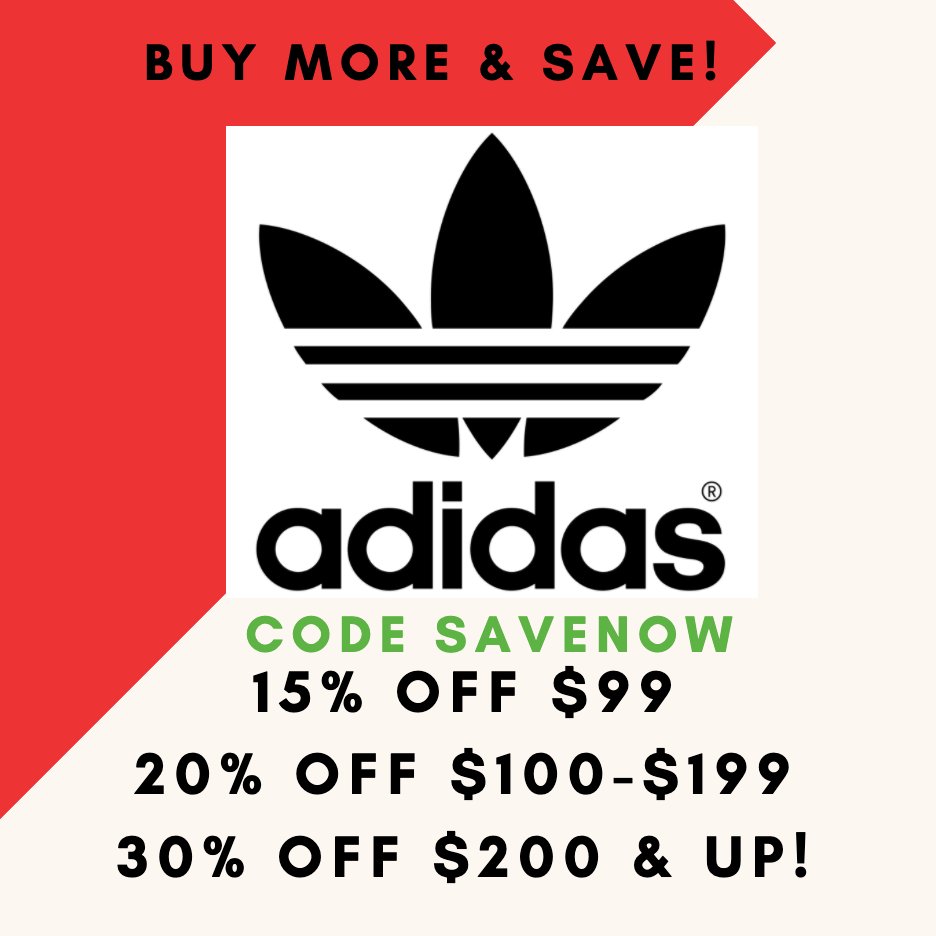 adidas 30 off 100