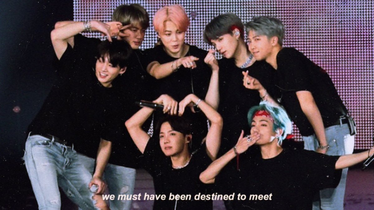 barbiefobia's tweet photo. “we must’ve been destined to meet” @BTS_twt https://t.co/KLDqt790nM