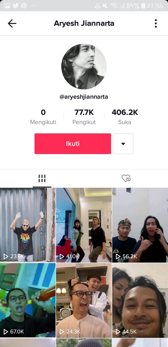 Fitrotin14's tweet photo. @aryeshjiannarta Bang pengikutmu nek tiktok 77.7 to bang https://t.co/GujCtNh4nY