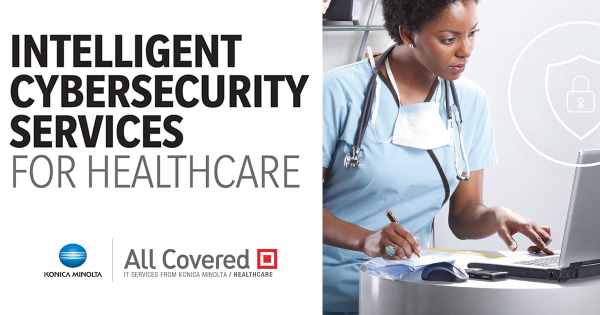 KonicaMinoltaUS's tweet photo. Change in #healthcare is happening quickly, creating more opportunity for hackers to breach a system.
Protect against any threats &amp; provide your organization peace of mind with #Cybersecurity Services from #KonicaMinolta &amp; @allcovered: https://t.co/xbJ5D59mSo #HealthTech https://t.co/NCUzP78nvV