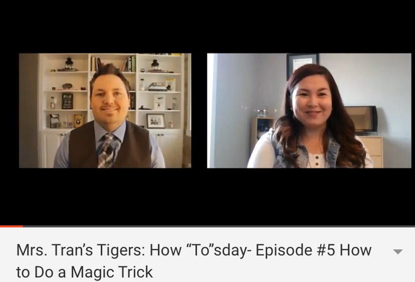 How “To”sday from Home! Episode #5- How To Do a Magic Trick! We are learning about What we Want to be When we Grow Up. Today we are Interviewing Magician Jamie O’Brien! Check out his Magical Contest! #learningtogether #magic <a href="/PrairieSouth/">Prairie South</a> <a href="/Magic_by_Jamie/">Magic by Jamie</a> youtu.be/BdrAG5F37DY