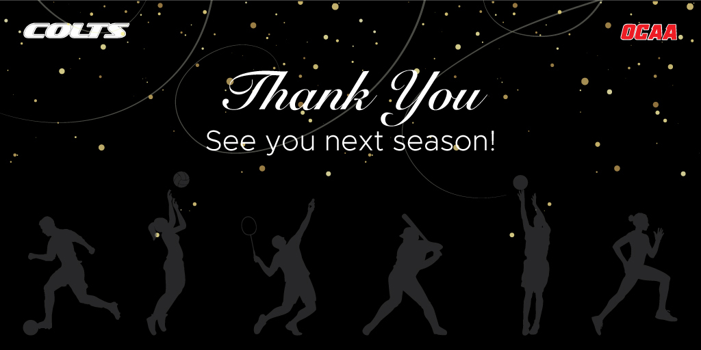 CentennialCOLTS's tweet photo. That's a wrap! Here is the final message from Darcy Brioux, Manager of Athletics to wrap up the 53rd Annual Athletic Awards Banquet: Online Edition. Thank you, thank you, thank you! 💚🐎https://t.co/PjnKB3O0nR https://t.co/fRqgixPvzv