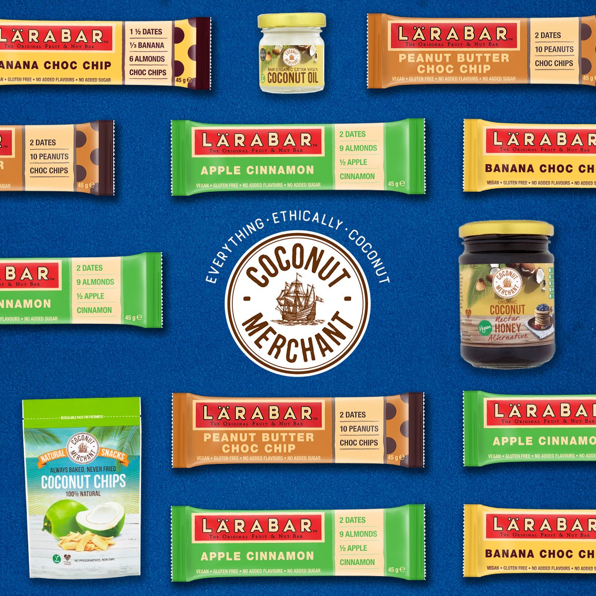 #GIVEAWAY TIME! 🌟
Head over to our Instagram page <a href="/coconutmerchant/">Coconut Merchant</a> to enter our new competition in partnership with <a href="/larabar/">LÄRABAR</a> uk! Brownie points if you're following us here too 😎 #win