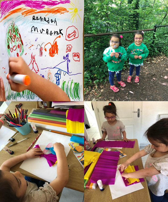 olive__preston's tweet photo. Home learning in action by our Reception children Fatima and Afsa! Wow! So proud of you for working hard and your writing is amazing! Well done and keep up the fabulous work! #ContinuousProvisionAtHome #EYFSCurriculum #ReadingRockets #ConcreteResources #Art #Ambition #WeAreSTAR https://t.co/LRobOweE2U