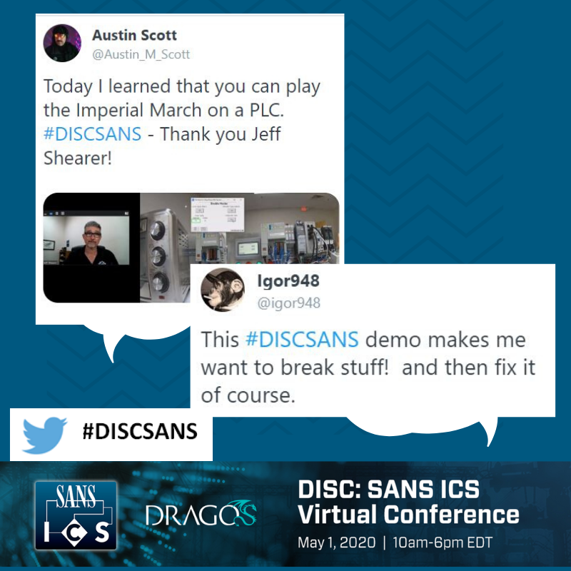 SANSICS's tweet photo. Did you miss the #DISCSANS? You can still get all the content that includes:
- Session recordings
- #ICS CTF Challenge dataset with questions &amp; answers
- All session slides
Register here:  https://t.co/UIN6KgP0x8 &amp; we will notify you when you can download it all for free. https://t.co/9QZXkuwXnU