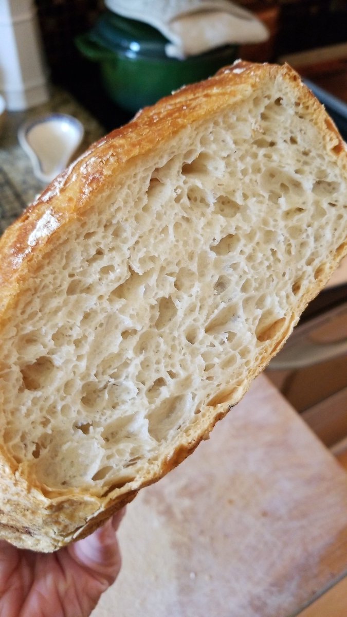 errinstevens's tweet photo. How to get your RDA of butter. #nokneadbread #momlife https://t.co/DEnsdd8zqd