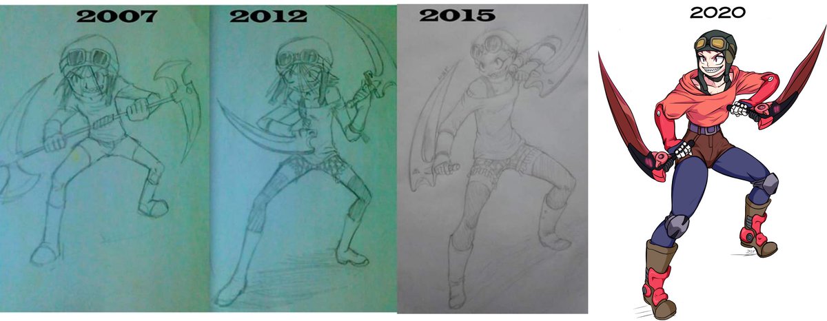 DefMarv's tweet photo. Vaya, vaya o/
It's Done
The evolution of my oc Deina

#oc #originalcharacter #digital #digitalartwork #redraw #drawthisagain #digitaldrawing #mangadraw #mangadrawing #sharpteeth #sanpakueyes #animegirl #medibangmobile #medibang #medibangandroid #cellphonedrawings https://t.co/WICCbB9yzo