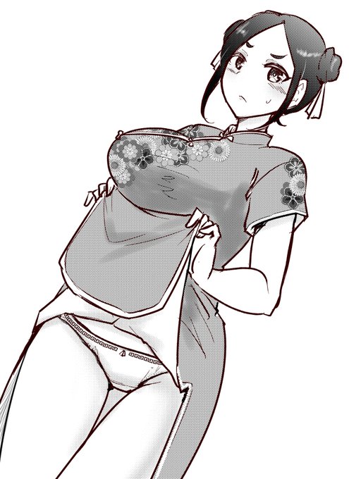 拙者、チャイナ服たくし上げ大好き侍 