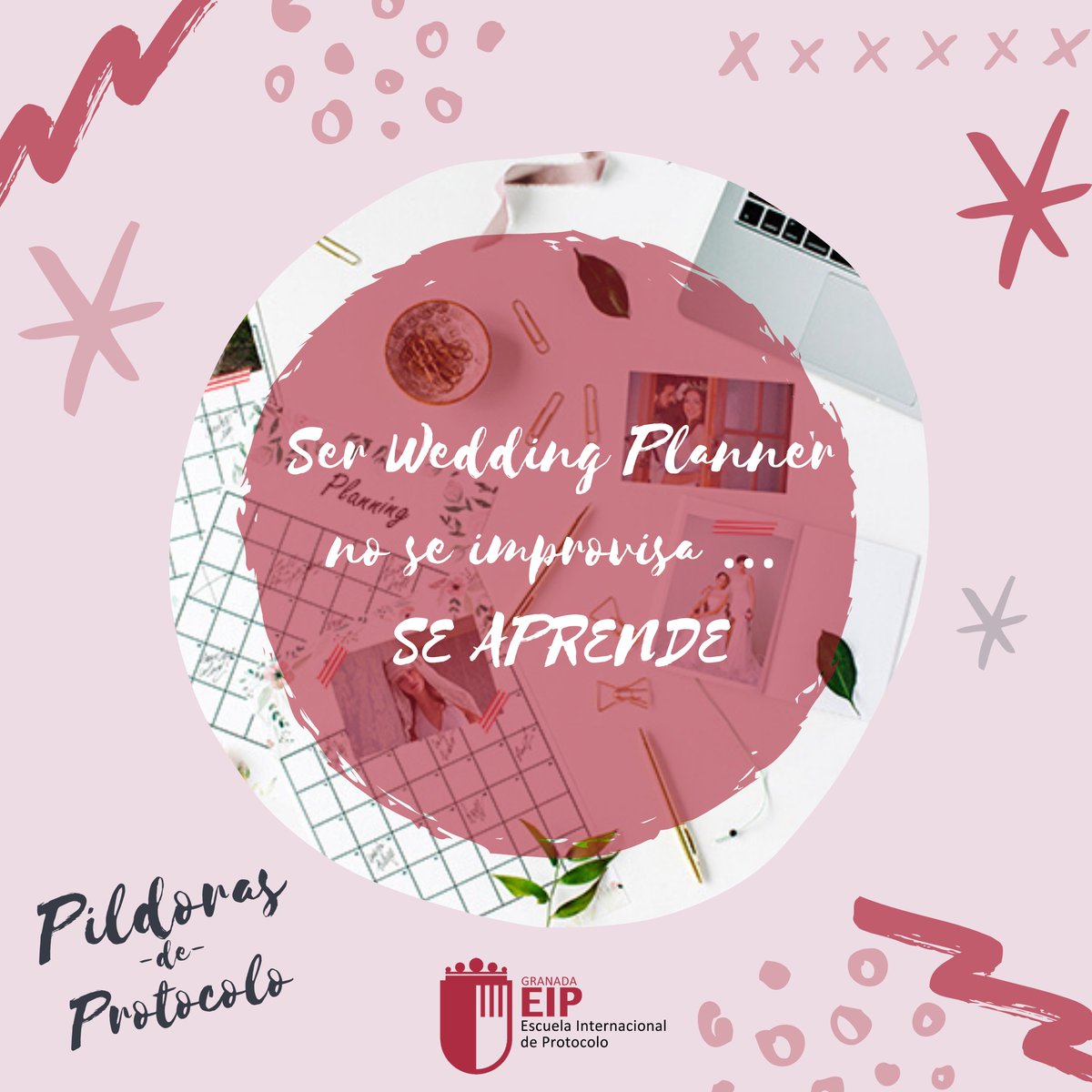 EIPGranada's tweet image. 💒 🤵Hoy como cada martes os traemos otra #PildorasDeProtocolo 
En esta ocasión os contamos más acerca de la figura del Wedding Planner. Una profesión en auge en la que no cualquiera puede presumir de ser un profesional.👰🔔

👉 eipgranada.com/noticias/pildo…