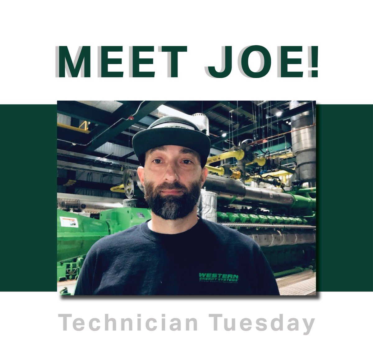 #TechnicianTuesday Joe specializes in high level trouble shooting and commissioning complex systems.

"I take the needs of our customers very seriously and look 10, 20 years beyond the commissioning to provide the best operating system possible."

Thank you, Joe!