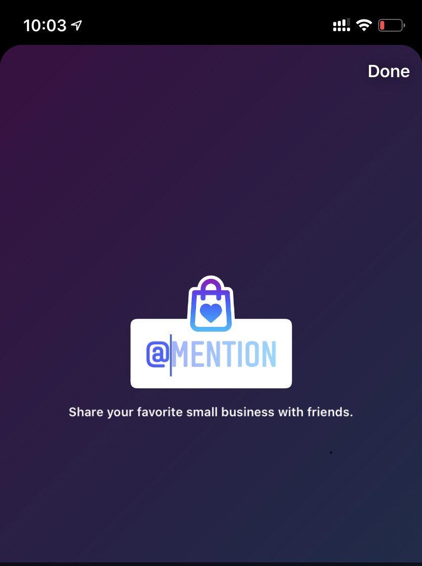 aditi_sha26's tweet photo. Awesome feature by @instagram , letโs support #localbusinesses buy #localitem. #EconomicPackage #modispeech https://t.co/Yo9pqPM9Ke