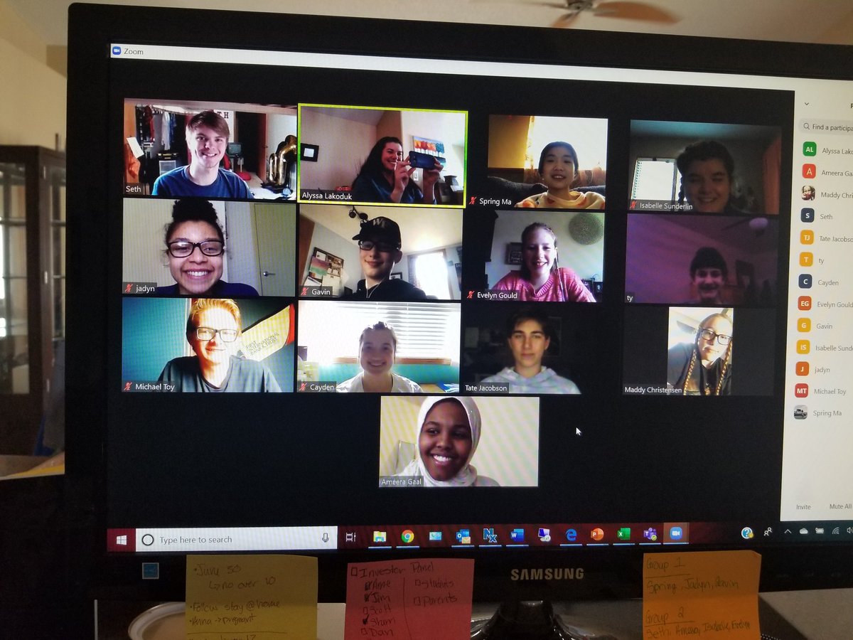 Tomorrow marks the end of the 2019-20 YEA! year! Tune in tomorrow to but.ly/2020YEAPanel at 5:30 pm to watch the Investor Panel and hear about the FMWF's 11 newest businesses!